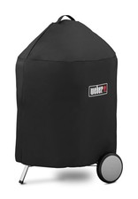 Weber Premium BBQ Cover/For 57 cm Charcoal Barbecues, Breathable Black 