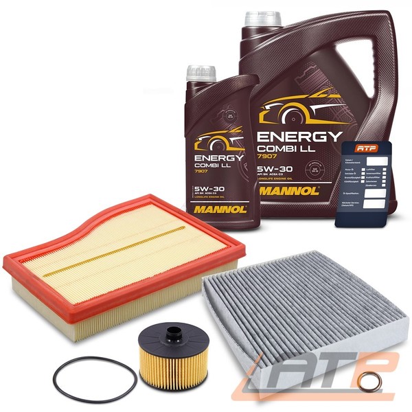 Inspektionspaket SET A + ÖL FÜR Mercedes A-KLASSE W177 B-KLASSE W247 CLA GLA GLB-image