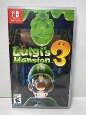 Luigi's Mansion 3 Nintendo Switch Game w/Case Tested Free Shipping