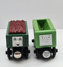 Thomas Friends Wooden Train Chocolate Rickety  MR Jolly's Chocolate Car Lot