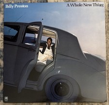 Billy Preston “A Whole New Thing” - WHITE LABEL PROMO - A&M Records - 1977 - NM
