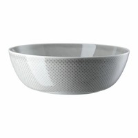 Rosenthal SchüSsel Junto Pearl Grey, Porzellan, Grau, 33 Cm, 10540-405201-13333