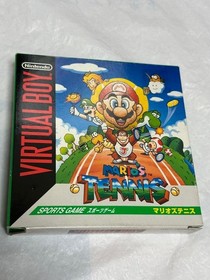 Virtual Boy Mario's Tennis Game Cartridge Nintendo Retro NEW