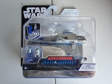 Star Wars Micro Galaxy Squadron Lt. Callahan's E-Wing Ahsoka 0121 damaged box.