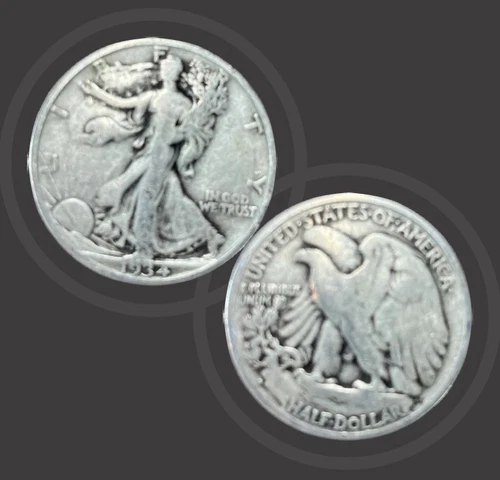 1934 S Walking Liberty Half Dollar - 90% Silver - Good Condition