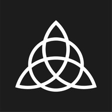 Trinity Triquetra in circle vinyl decal Thefoil Celtic Knot Irish Decal Sticker