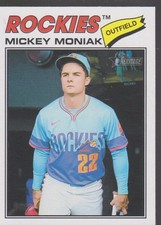 2026 Topps Heritage #400 Mickey Moniak Colorado Rockies