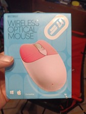 Bytech Wireless Mouse 2.4GHz Plug-and-Play Pink