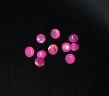 Natural Pink Ethopian Opal Round Faceted Cut 3mm To 10mm Loose Gemstone