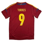 Autographed/Signed Fernando Torres Spain Red Soccer Jersey Beckett COA #2