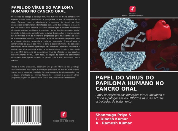 Shanmuga Priya S (U. A.) | Papel Do VÍRus Do Papiloma Humano No Cancro Oral-image