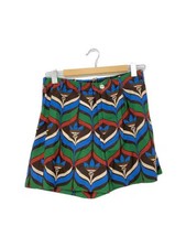 GUCCI Trefoil Print Shorts/ Size 46/ Rayon/ Multicolor/ All-Over Print
