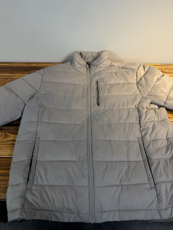 St.John’s Bay Light Grey Puffer Jacket