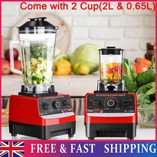 2L/1.5L Food Blender Juicer Mixer Crusher Processor Grinder Smoothie Maker NEW