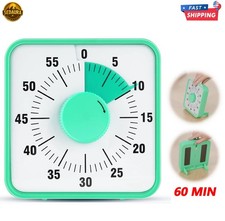 60-Minute Visual Countdown Timer 7.5  Oversize Magnetic Clock for Kids  Adults