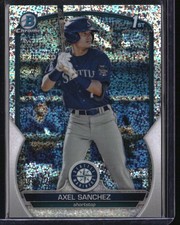 2023 Bowman Axel Sanchez Chrome Prospects Speckle 056/299 #BCP-73