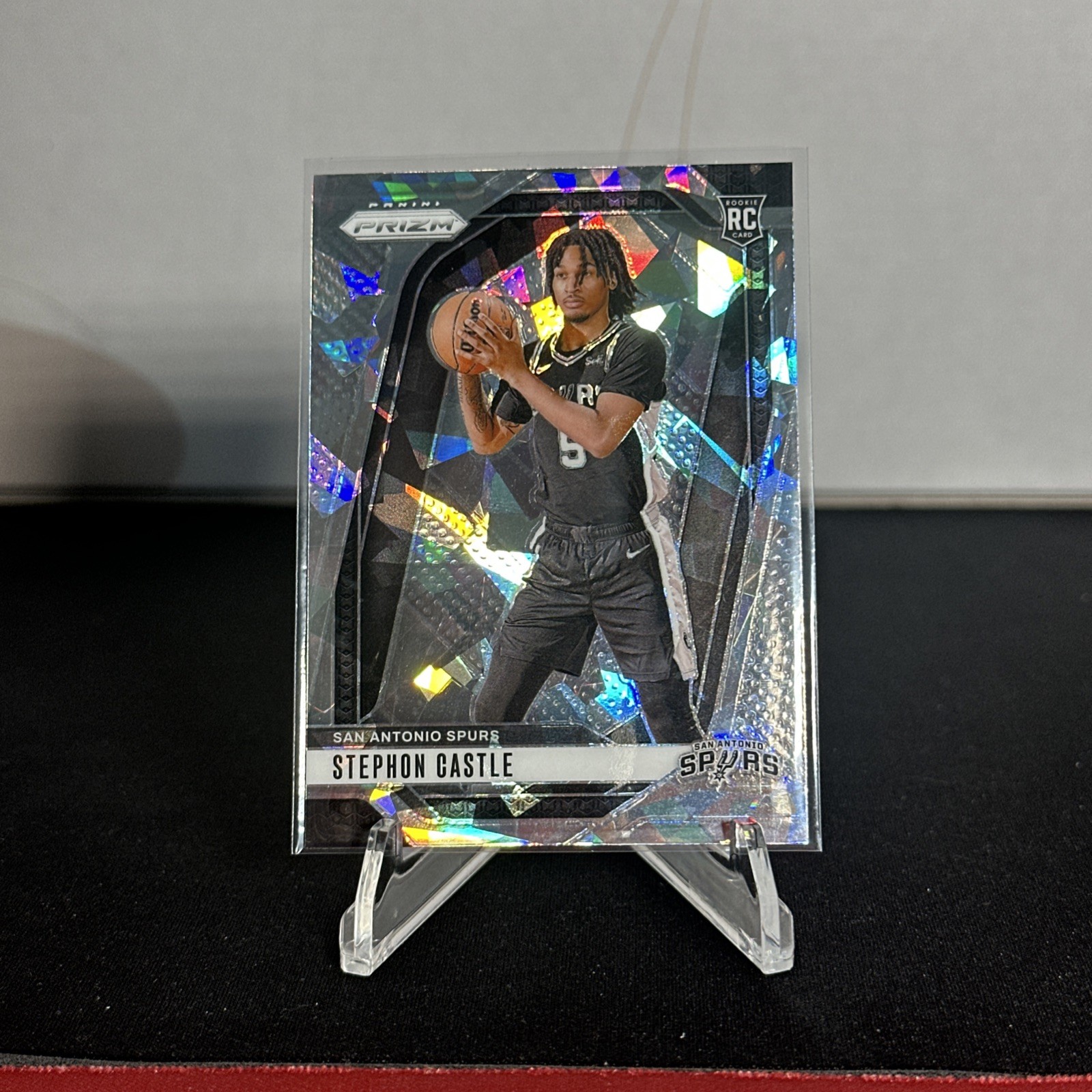 2024-25 Panini Prizm - Stephon Castle #234 Ice Prizm (RC)