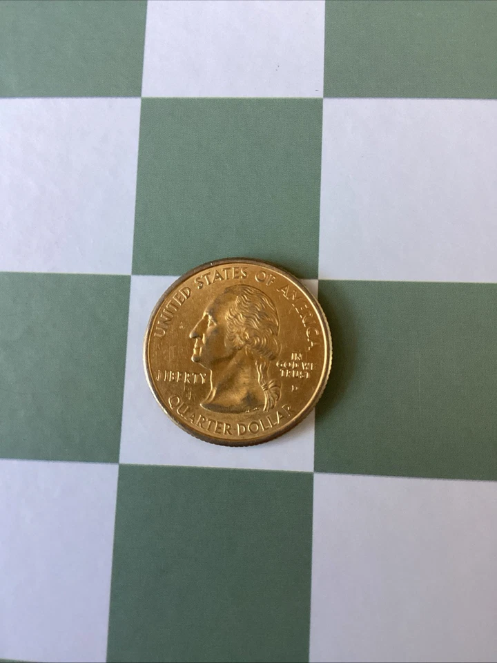 Gold Plated State Quarter 2005 Minnesota - Image 2 of 2