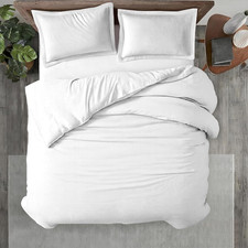 1 Pc Duvet Cover Queen Size/Full Size-100 Egyptian Cotton 600 Thread Count Ultr