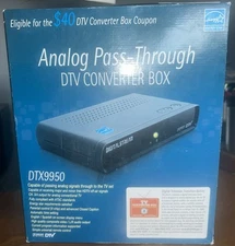 Digital Stream DTX9950 Analog Pass Through DTV Converter Box N/ REMOTE - Tested