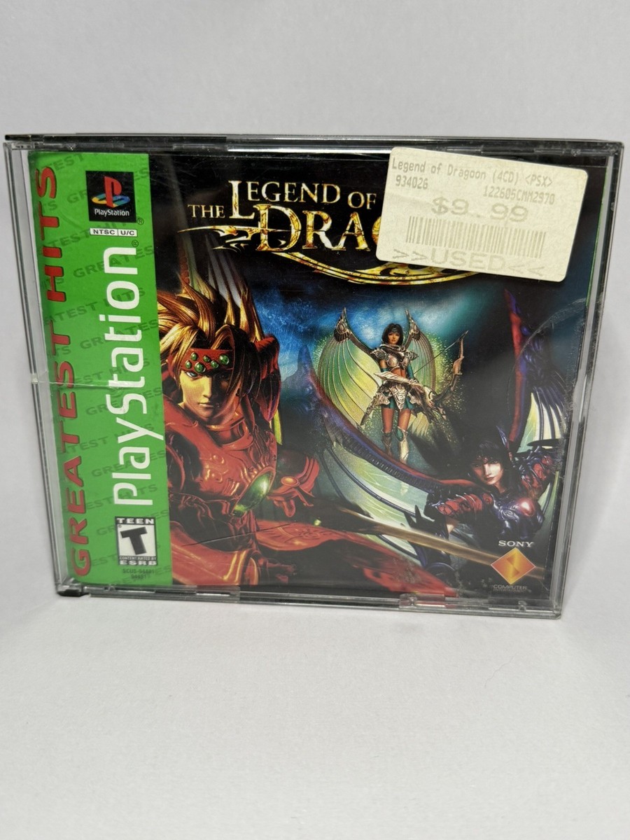 The Legend Of Dragoon Sur PS1 - Jeu Complet Neuf Sous Cellophane - Édition Sony PEGI 16
