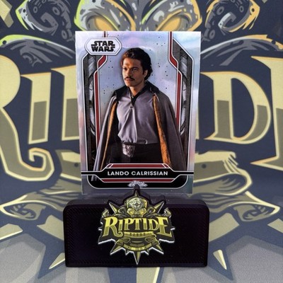 Lando Calrissian Star Wars Topps Chrome 2024 Super Box Costco Refractor #106