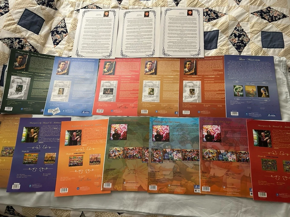 Lot Of DMC INSPIRATIONS CROSS STITCH CHARTS - Image 2 of 4