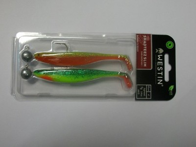 Westin Shadteez Slim Rigged n Ready 2er Pack Softköder ALLE SORTEN Angelausrüstung