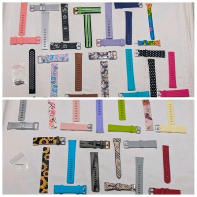 28 Mugust Sport Bands Compatible with Fitbit Versa 2 Fitbit Versa Lite & SE LRG