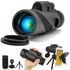 40x60 Monoculars for Adults High Powered with Smartphone Adapter and 40 60