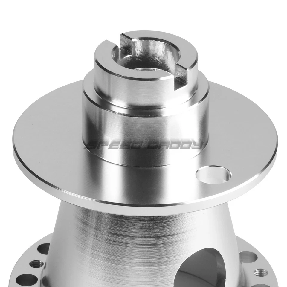 PARA 92-95 CIVIC EG/INTEGRA DC2 VOLANTE DE ALUMÍNIO PRATA ADAPTADOR DE CUBO DE 6 FUROS - Imagem 3 de 4