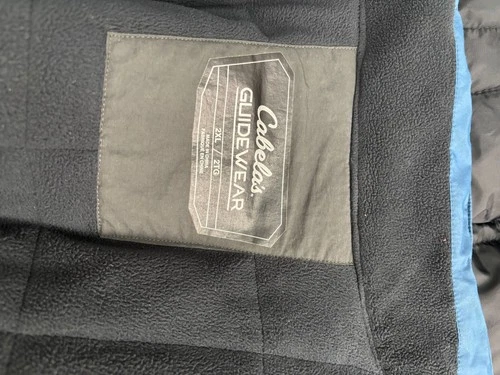 Cabela’s Gore-Tex Parka Jacket Men’s 2XL Guidewear Ice Angler Heavy Duty  image 10