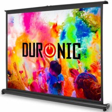 Duronic DPS40 /43 Portable Desktop 40" Projection Screen For | School | Theatre 