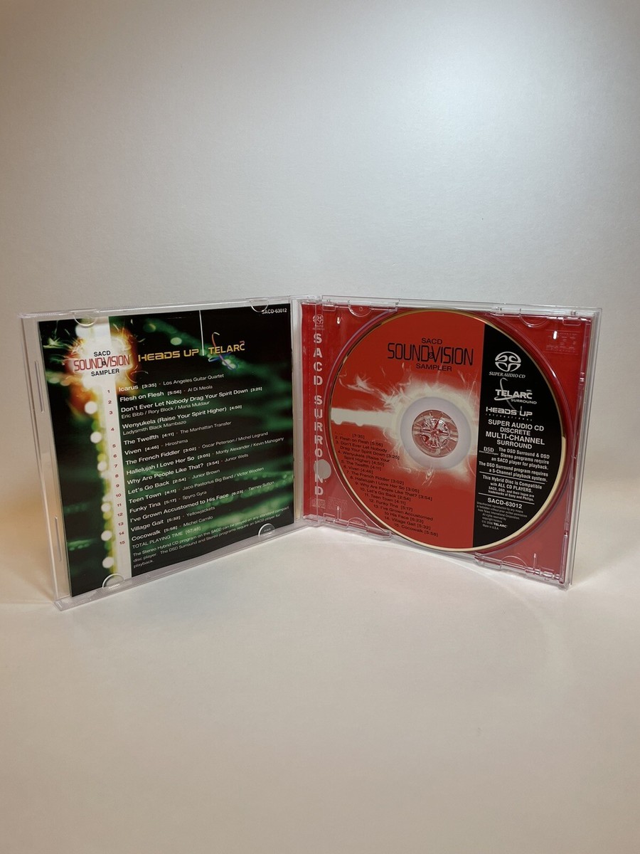 SACD: Sound & Vision Sampler - Super Audio CD Hybrid Telarc Heads