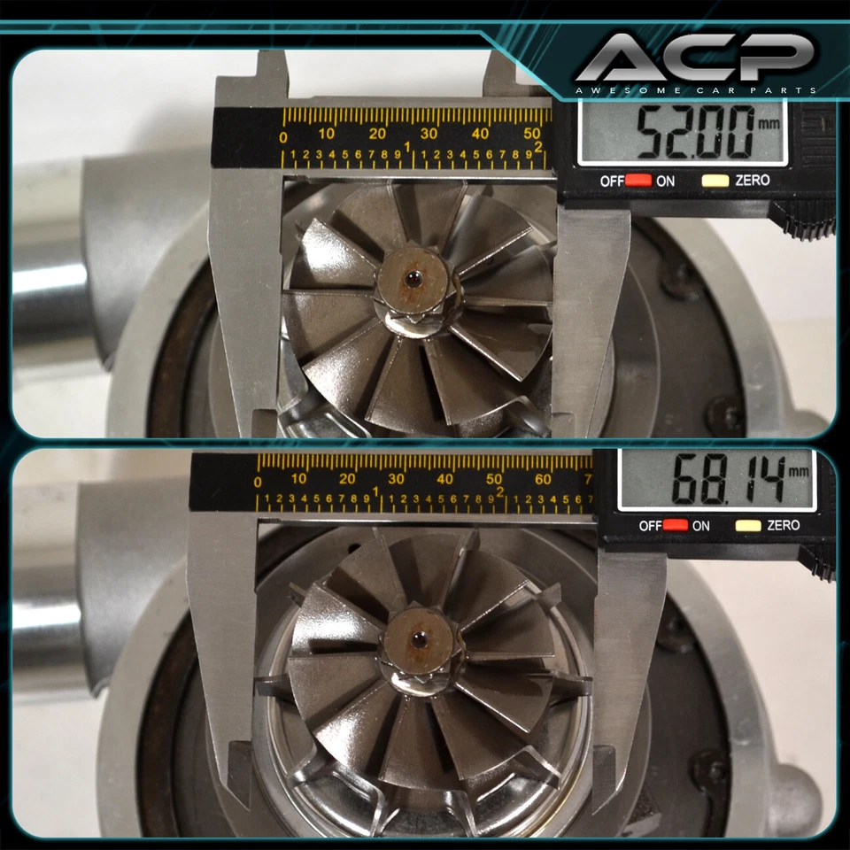 For 1986-1989 Toyota Celica 2.0L 3SGTE Bolt On Replacement Turbo Charger Turbine Foto 4 de 4