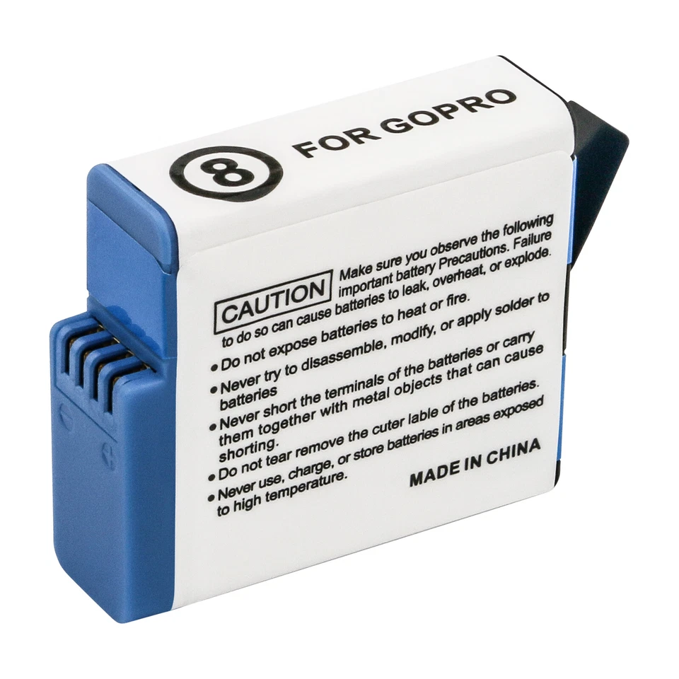 Paquete de 3 baterías Kastar + cargador triple para Gopro HERO8 & HERO7 & HERO6 AJDBD-001 Foto 2 de 4