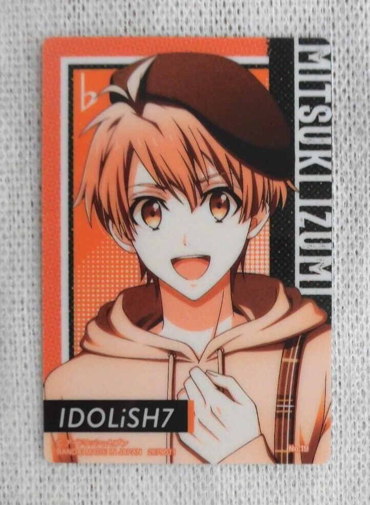 IDOLiSH7【激レア】 Idolish7 seven plastic card Izumi Mitsuki 19 | eBay