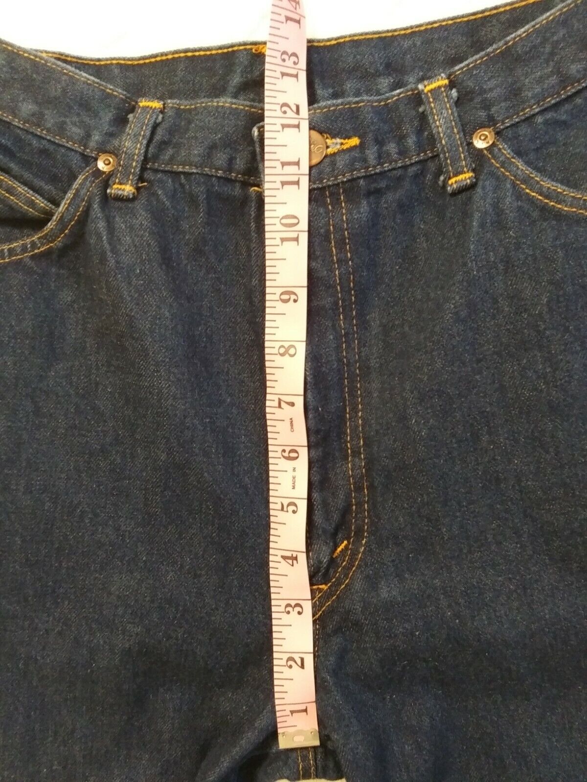NWOT Vtg. h.i.s. CHIC jeans Sz. 11/12 high waist … - image 8