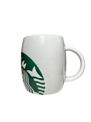 Starbucks Ceramic Barrel Coffee Mug Cup 14 oz Classic Mermaid Logo 2010 |  eBay
