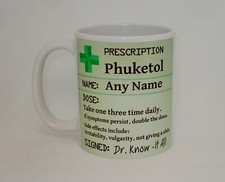 Phuketol Mug Gift Funny Rude Prescription Fukitall It All Coffee Cu Personalised