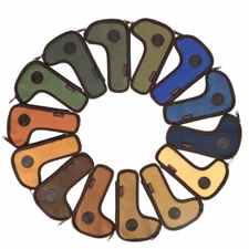 TOURBON Rifle Bolt Protector Holder Bolts Cover Carrier Belt Pouch Canvas Case