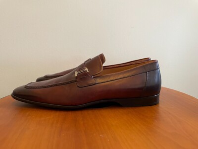 Maganani Leather Loafers - Excellent condition. Size 10.5 | eBay