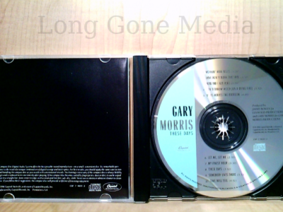 These Days by Gary Morris (CD, Remainder, 1990, Capitol Nashville