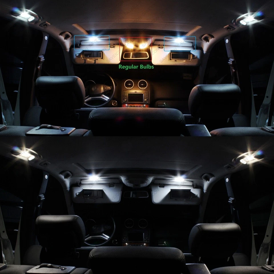 20 x White LED Interior Light Package For 2004 - 2009 Lexus RX330 RX350 + TOOL - Image 4 of 4