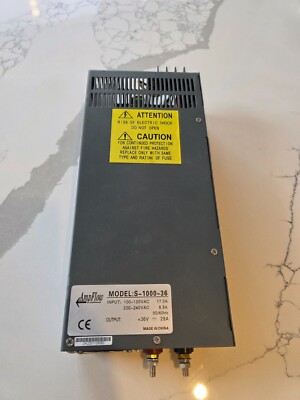  AmpFlow S-1000-36 1000W, 28A, 36V DC Power Supply 36 Volts (A)