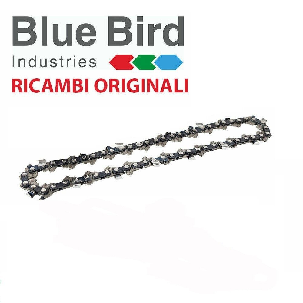Catena Ricambio Blue Bird Per Minisega CS 22-06 | 1/4 1,1mm 34 Maglie | Colore Blu