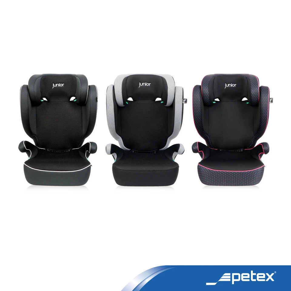 Auto Kindersitz ISOFIX i-Size R129, 100-150cm, höhenverstellbar Basic Plus|PETEX