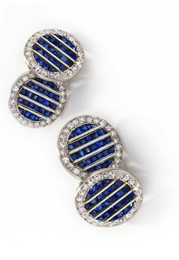 Boutons De Manchette Homme Rectangle Brossé Bleu Argent - Accessoire Élégant Mariage Et Affaires