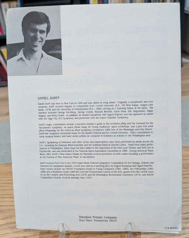 Siciliano de Flauta Sonata Nº 2 en Mi Flat Major de Johann Sebastian Bach Foto 4 de 4