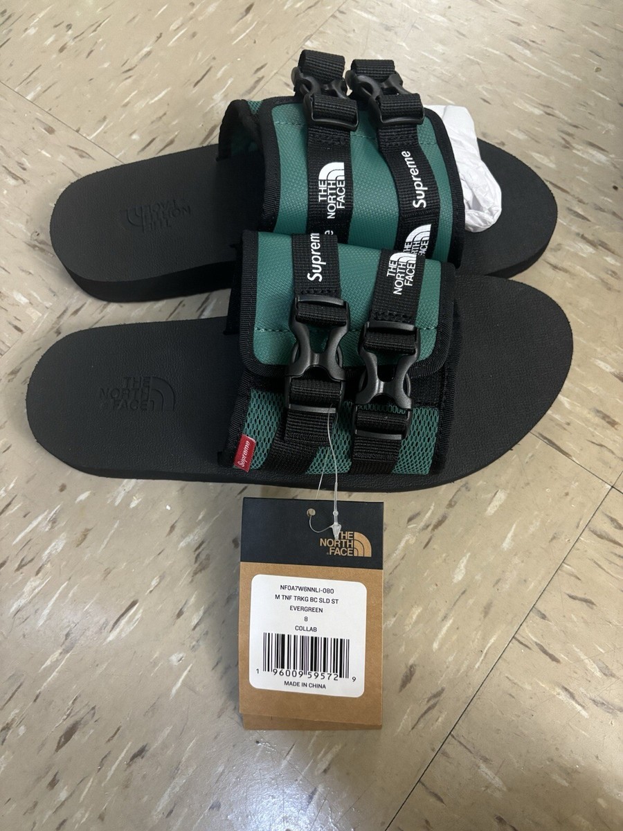 The North Face × Supreme Trekking Sandal Green/Black The North Face x Supreme Trekking Sandal Green Black Men's